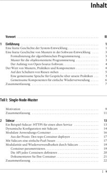 Inhaltsverzeichnis