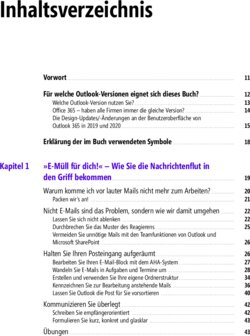 Inhaltsverzeichnis