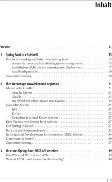 Inhaltsverzeichnis