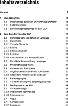 Inhaltsverzeichnis 1