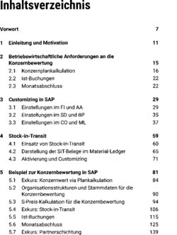 Inhaltsverzeichnis 1