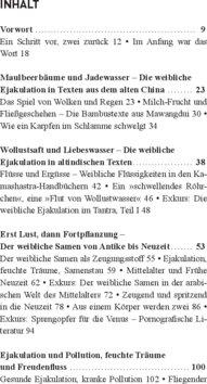 Inhaltsverzeichnis