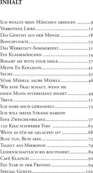 Inhaltsverzeichnis