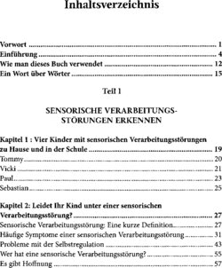 Inhaltsverzeichnis 1