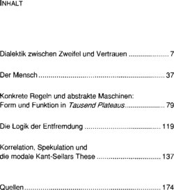 Inhaltsverzeichnis 1