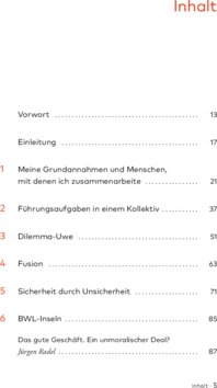 Inhaltsverzeichnis