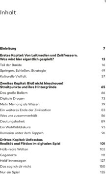 Inhaltsverzeichnis