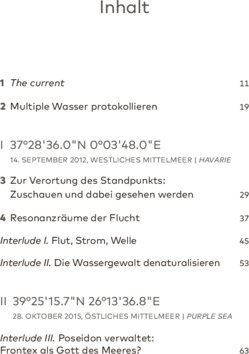 Inhaltsverzeichnis