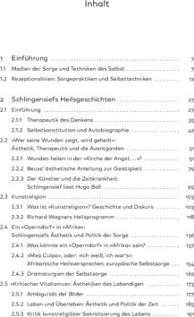 Inhaltsverzeichnis