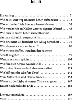 Inhaltsverzeichnis 1
