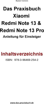 Inhaltsverzeichnis