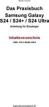 Inhaltsverzeichnis