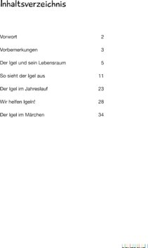 Inhaltsverzeichnis 1