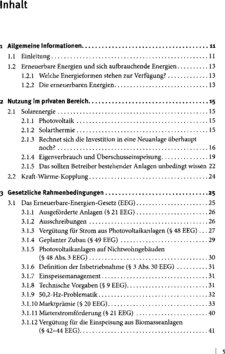 Inhaltsverzeichnis 1