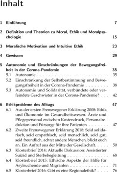 Inhaltsverzeichnis
