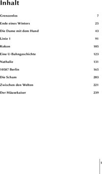 Inhaltsverzeichnis