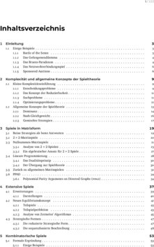 Inhaltsverzeichnis