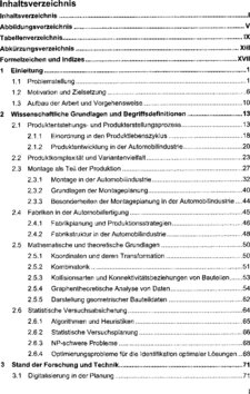 Inhaltsverzeichnis 1