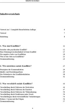 Inhaltsverzeichnis