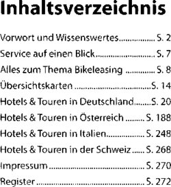 Inhaltsverzeichnis 1