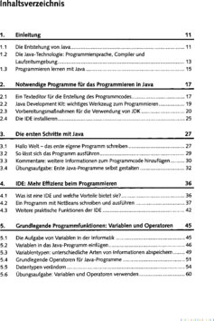 Inhaltsverzeichnis 1