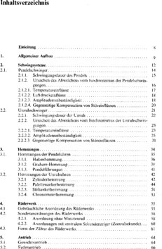 Inhaltsverzeichnis 1