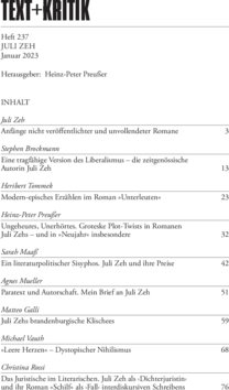 Inhaltsverzeichnis