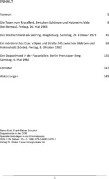 Inhaltsverzeichnis