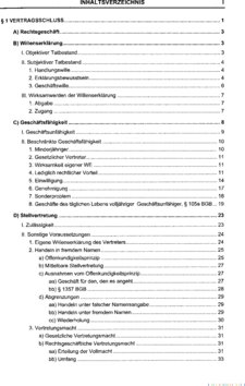 Inhaltsverzeichnis 1