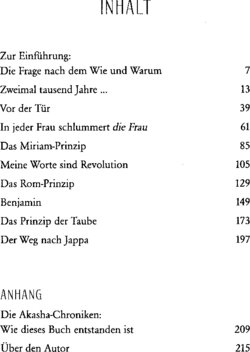 Inhaltsverzeichnis 1