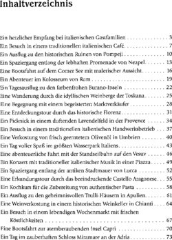 Inhaltsverzeichnis 1