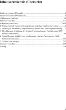 Inhaltsverzeichnis