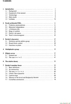 Inhaltsverzeichnis 1