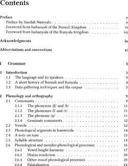 Inhaltsverzeichnis 1