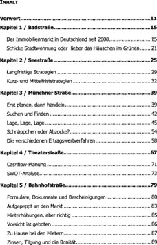 Inhaltsverzeichnis 1