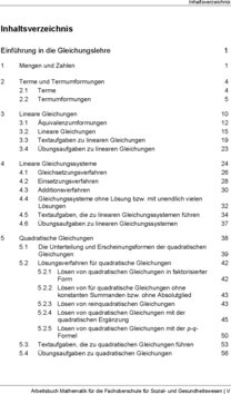 Inhaltsverzeichnis