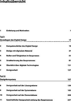 Inhaltsverzeichnis 1