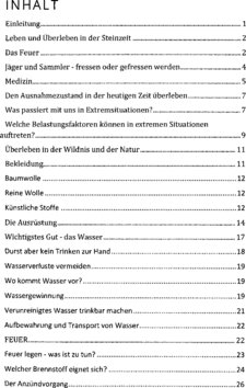 Inhaltsverzeichnis 1