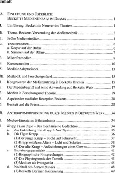 Inhaltsverzeichnis 1