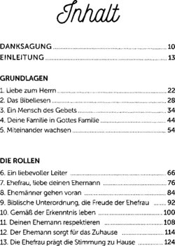 Inhaltsverzeichnis 1