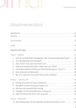 Inhaltsverzeichnis