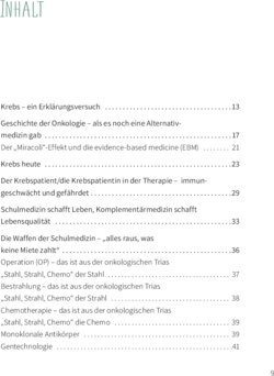 Inhaltsverzeichnis