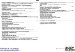 Inhaltsverzeichnis 1