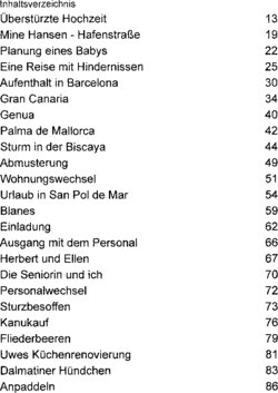 Inhaltsverzeichnis 1